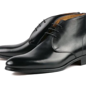 Grayson Black Chukka Boot – Understated Elegance in a Versatile Design