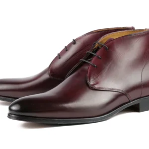 Grayson Oxblood Chukka Boot – Understated Elegance in a Versatile Design
