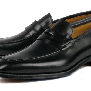 Bristol Penny Loafer – Sleek Style Meets Everyday Comfort (Black)