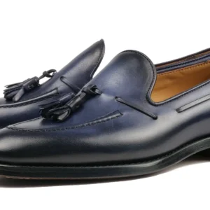 Ellis Tassel Loafer Blue – Perfect Blend of Tradition and Modernity