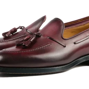 Ellis Tassel Loafer Oxblood – Perfect Blend of Tradition and Modernity