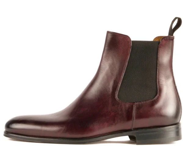 Wexford Chelsea Boot in Oxblood – Smart Casual Staple for Modern Men - Image 4