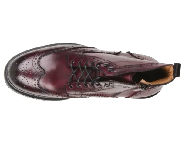 Bennett Oxblood Wingtip Brogue Boot – Refined Style for Urban Explorers - Image 3